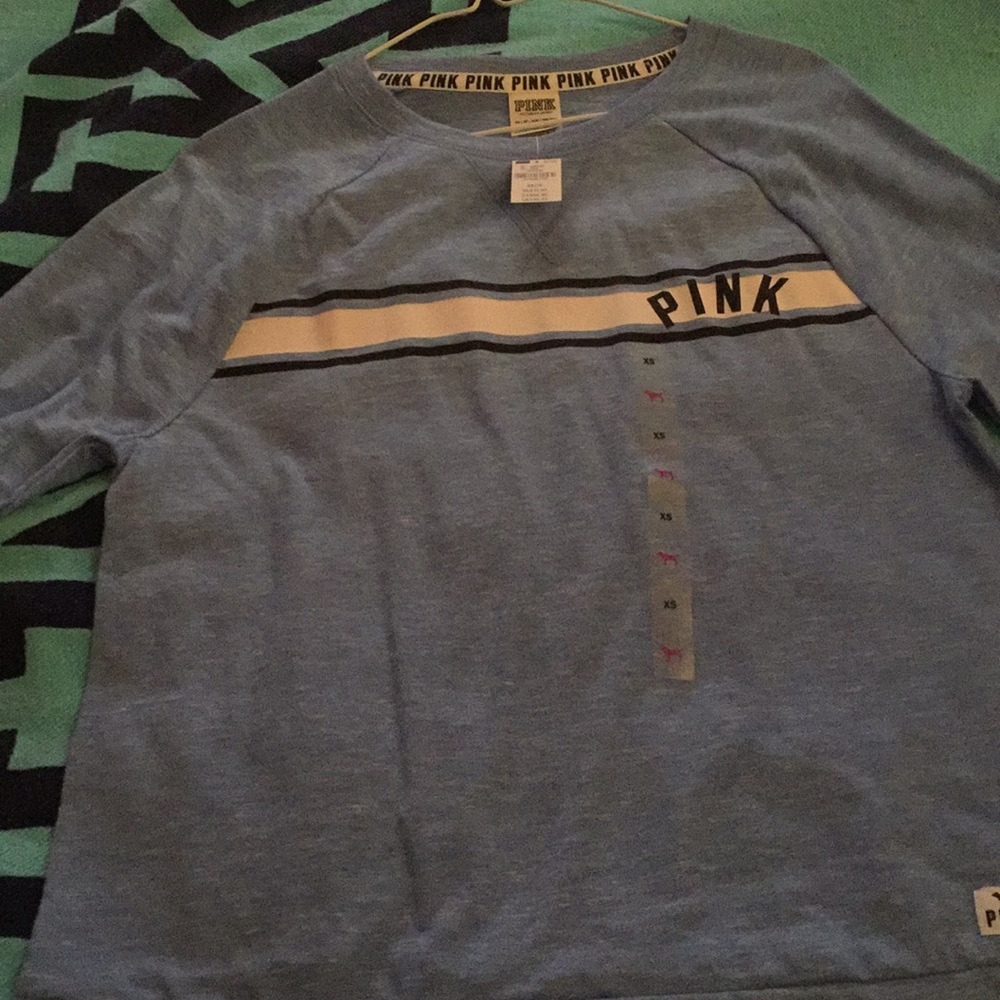 New with tags! PINK lightweight sweatshirt!